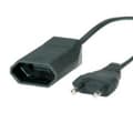 Miniatyrbillede 3 af 3: Goobay Euro Power Supply forlængerkabel - Sort - 5 Meter