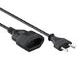 Miniatyrbillede 2 af 3: Goobay Euro Power Supply forlængerkabel - Sort - 5 Meter
