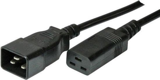 S/CONN maximal anslutning kall enhetsförlängning C20-C19, 16 A, 3x1,5 mm², 2,5 m (60016)