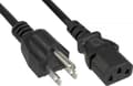 Miniatyrbillede 3 af 3: InLine 16655V strømledning Sort 5 m C13 stik NEMA 1-15P