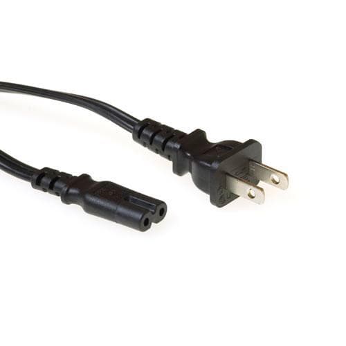 ACT AK5074 virtajohto musta 1,8 m virtapistoke Type A C7 Coupler (AK5074)