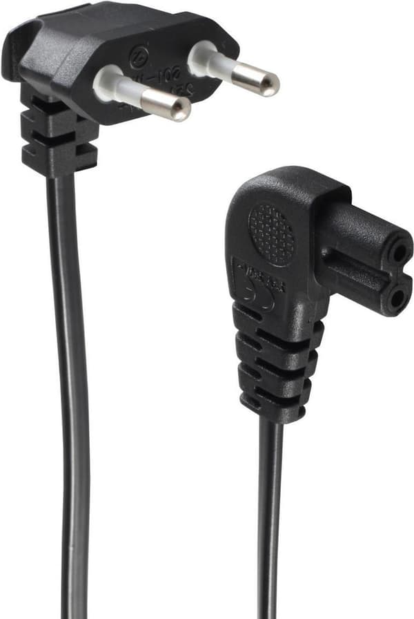 shiverpeaks BS09-06001 Strømkabel Sort 1,5 m CEE7/16 C7 kobling (BS09-06001)