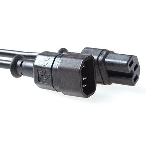 ACT C14 till C15 svart 0,60 m