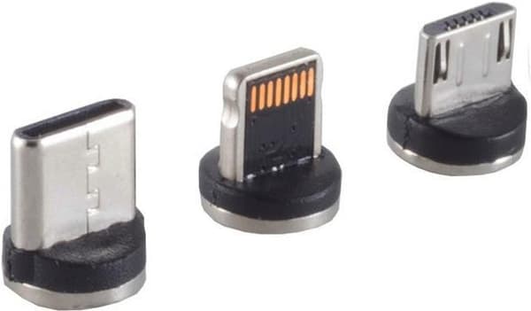 S/CONN maksimale tilslutningsudskiftningsmagnetiske stiksæt, 3-i-1 med holder (14-19003)