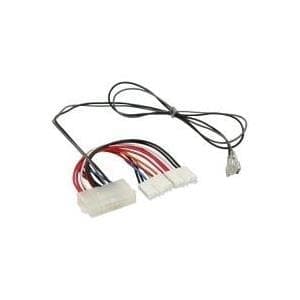 InLine® intern strömadapter, 20-stifts ATX-NT till P8/P9 AT moderkort + switch, 20/80cm (26641S)