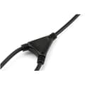 Miniatyrbillede 3 af 6: StarTech 2m C13 strømledning - Schuko CEE7 til 2x C13 - Y strømledning - C13 IEC ledning - Strømledning - CEE 7/7 (M) til IEC 60320 C13 - AC 250V - 10