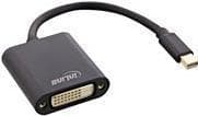 INLINE - DisplayPort/DVI-kabel - Mini DisplayPort (M) til DVI-D (W) - DisplayPort 1,2 - 15 cm - passiv, 1080p-understøttelse - sort