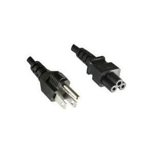 Microconnect PE110830 3m Type B Strømstik C5 Kobler Sort strømkabel (PE110830)