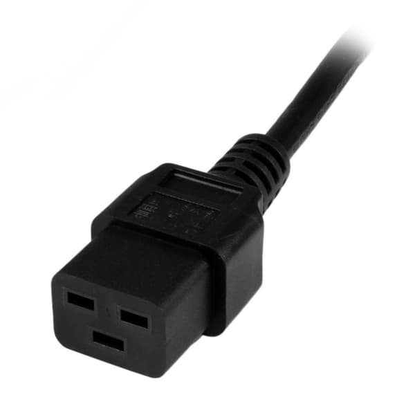 StarTech.com 2m tietokone IEC 320 C19 - CEE7 virtajohto, Schuko virtajohto 250V 16A