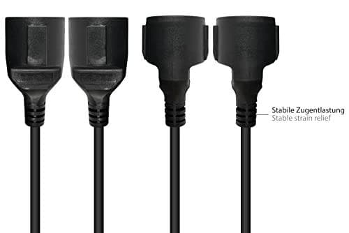 Gode forbindelser P0102-S020 strømkabelforlænger