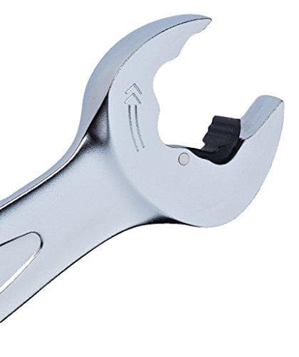 KS TOOLS DUO GEARplus kombinationsnøgle, åben skraldefunktion 17 mm, omskiftelig (503.5917)