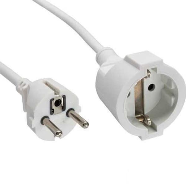 Brennenstuhl 1168460 Kvalitetsplastförlängningssladd vit - H05VV-F 3G1,5 - 10m