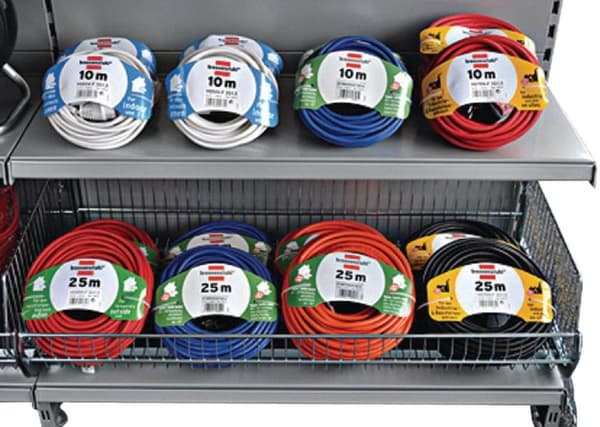 Brennenstuhl 1168460 Kvalitetsplastförlängningssladd vit - H05VV-F 3G1,5 - 10m