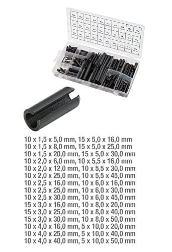 KS TOOLS sortiment af hule fjederstifter, 315 stk. (970.0020)