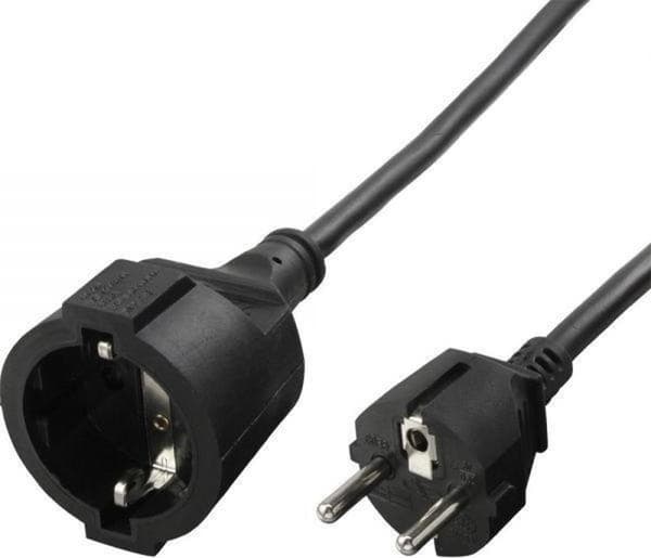 Brennenstuhl 1165460 Kvalitet plast forlængerledning sort - H05VV-F 3G1,5 - 10m