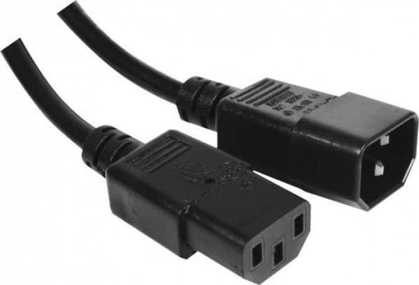 CUC Exertis Connect 580460 nätsladd Svart 3 m C13-kontakt C14-kontakt