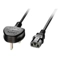 Miniatyrbillede 1 af 2: Lindy 30434 strømledning Sort 3 m C13 stik