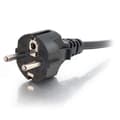 Miniatyrbillede 4 af 4: C2G 2 m 16 AWG europæisk strømkabel (IEC320C13 til CEE7/7)
