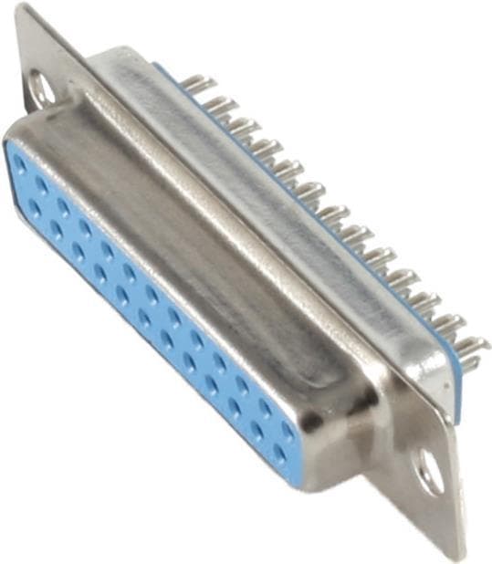 S/CONN maksimal tilslutning SUB-D loddestik, 25-benet. (79125-2)