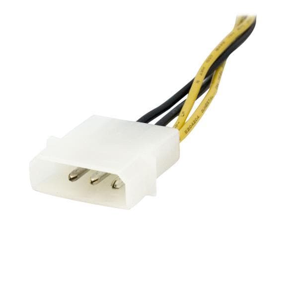 StarTech.com 15 cm 4-stift till 8-stift EPS-strömadapter med LP4 hona/hane-nätadapter