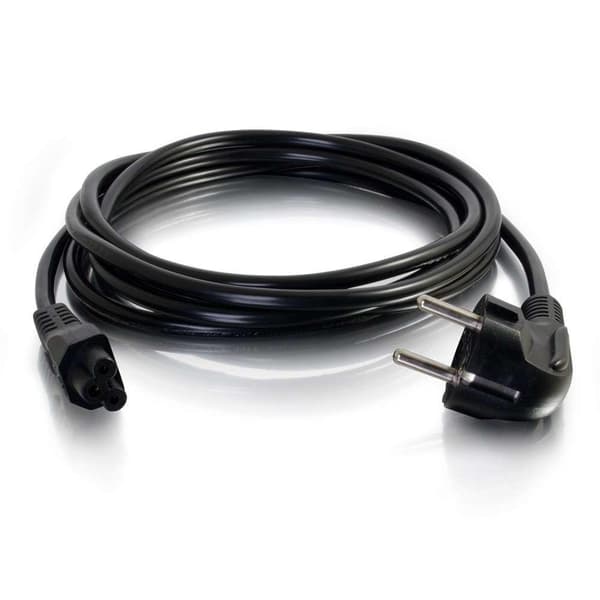 C2G nätsladd för bärbar dator - Strömkabel (250 VAC) - CEE 7/7 (SCHUKO) (M)