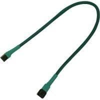 Nanoxia 3-nastainen Molex-jatko - Virtalähteen jatkojohto - Molex, 3-pin - Molex, 3-pin - 30cm - Vihreä (900100000)