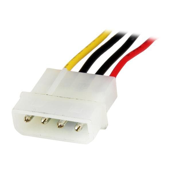 StarTech.com 12" Molex LP4 strømforlængerkabel M/F