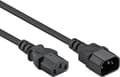 Miniatyrbillede 1 af 2: Goobay NK 100 S-200 Sort 2 m