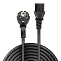 Miniatyrbillede 2 af 5: Lindy IEC-strømledning, 3 m strømledning med IEC-stik - Sort (30336)