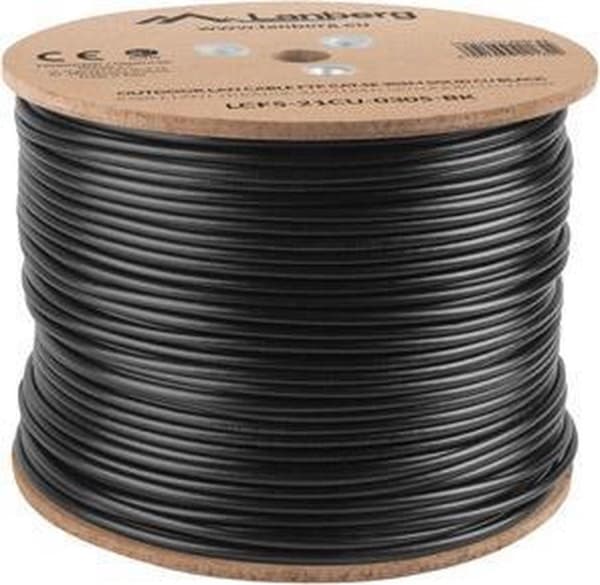 Lanberg LCF5-21CU-0305-BK netværkskabel 305 m Cat5e F/UTP (FTP) Sort