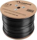 Miniatyrbillede 1 af 3: Lanberg LCF5-21CU-0305-BK netværkskabel 305 m Cat5e F/UTP (FTP) Sort