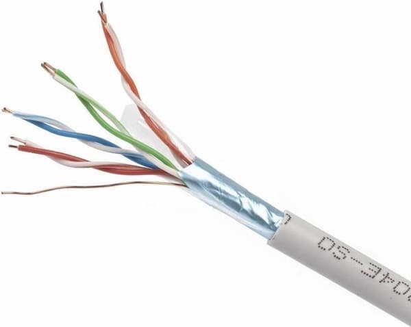 Gembird CAT5e FTP 100m nätverkskabel Grå F/UTP (FTP)