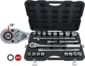 Miniatyrbild 3 av 4: KS Tools 911.0721 911.0721 Hylsnyckelsats 21 st