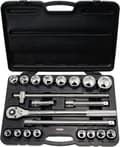 Miniatyrbild 1 av 4: KS Tools 911.0721 911.0721 Hylsnyckelsats 21 st