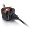 Miniatyrbillede 2 af 3: Cbl/2m BS 1363 til IEC 60320 C5 Pwr Cord