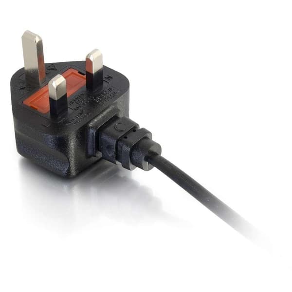 Cbl/2m BS 1363 til IEC 60320 C5 Pwr Cord