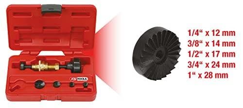 KS TOOLS tapfræsersæt 1/4"-1", 6 stk. (136.1105)