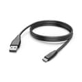 Miniatyrbilde 1 av 3: HAMA Ladekabel USB-A til USB-C Svart 3.0m