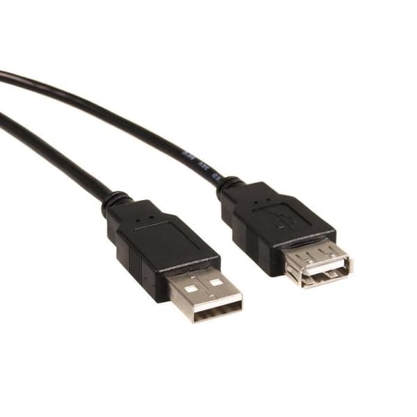 Maclean MCTV-744 USB 2.0-förlängningskabel 3m USB 2.0 A-kontakt hane till hona