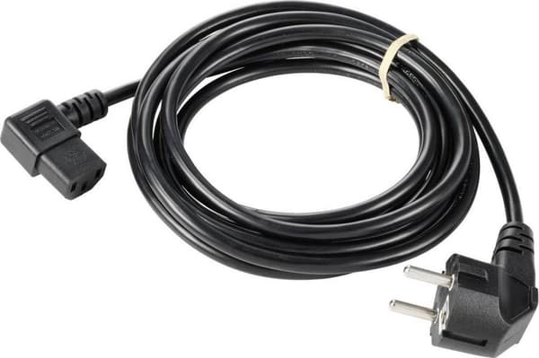 Sygonix SY-5243884 tilslutningskabel for kold enhed sort 5,00 m (SY-5243884)