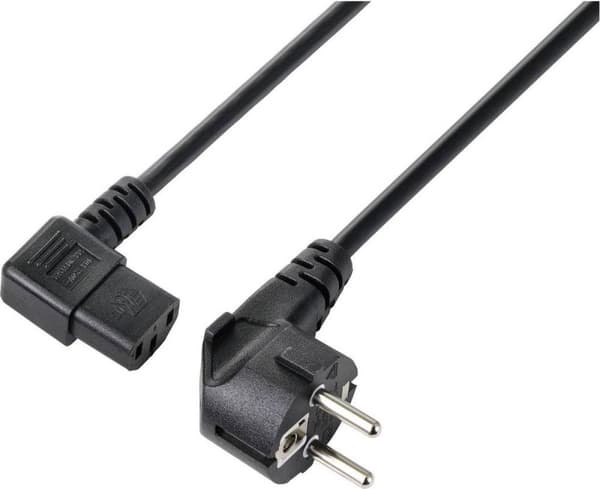 Sygonix SY-5243884 tilslutningskabel for kold enhed sort 5,00 m (SY-5243884)