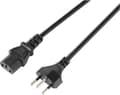Miniatyrbillede 1 af 3: Sygonix SY-5243896 tilslutningskabel for kold enhed sort 5,00 m (SY-5243896)