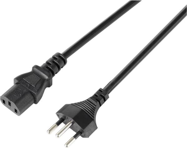 Sygonix SY-5243896 tilslutningskabel for kold enhed sort 5,00 m (SY-5243896)