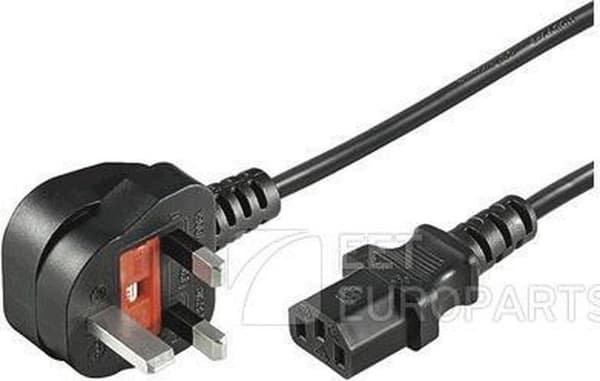 Microconnect PE090405 Strömkabel Svart 0,5 m Strömkontakt Typ G C13-koppling (PE090405)