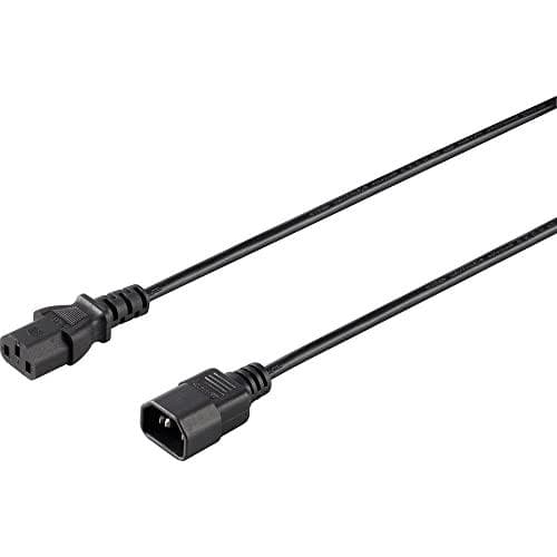 Sygonix SY-5042726 tilslutningskabel for kold enhed sort 0,50 m (SY-5042726)