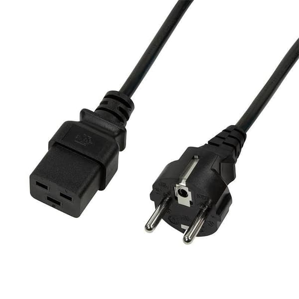 LogiLink CP152 virtajohto musta 1,8 m CEE7/7 IEC C19 (CP152)