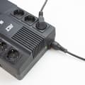 Miniatyrbillede 3 af 3: ACT Powercord USA han - C13 IEC Lock sort 2 m, PC1063, 5-pak (AK5333)