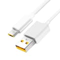 Miniatyrbild 2 av 4: Kabel USB 2A till Micro-USB Laddning och synkronisering 1m Original Realme White