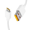 Miniatyrbild 1 av 4: Kabel USB 2A till Micro-USB Laddning och synkronisering 1m Original Realme White