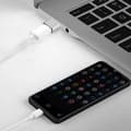 Miniatyrbild 3 av 4: USB till USB-C Adapter Laddning och Data Sync Kompakt Silver